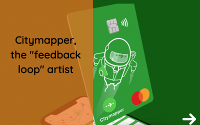 CityMapper, the “feedback loop” artist