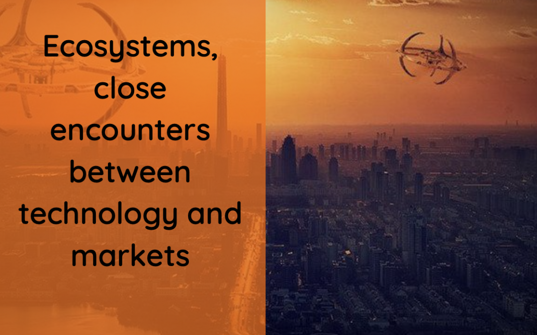 Ecosystems, close encounters between technology and markets